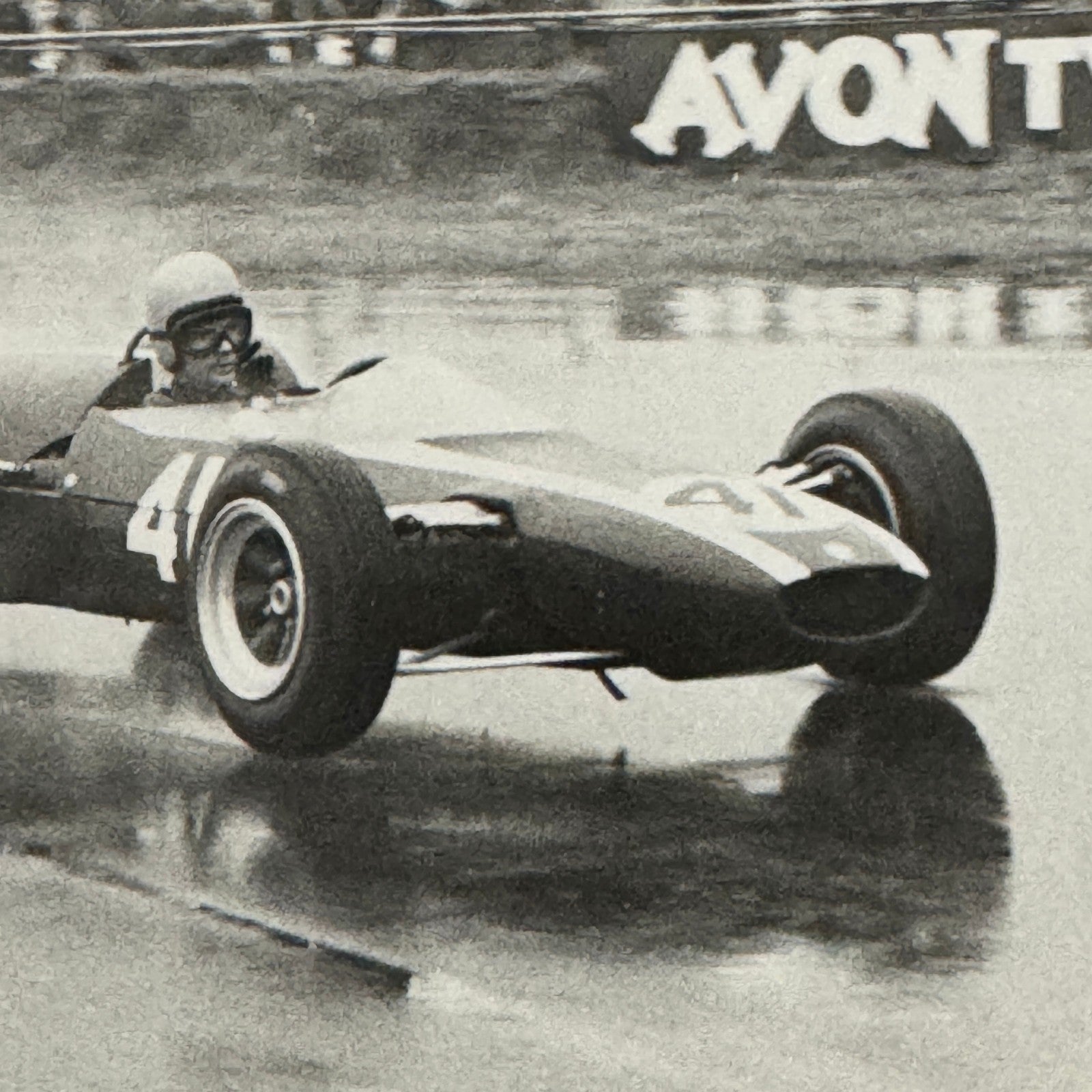 Vintage Racing Photo Photograph Cooper BMC Car BARC Silverstone Race