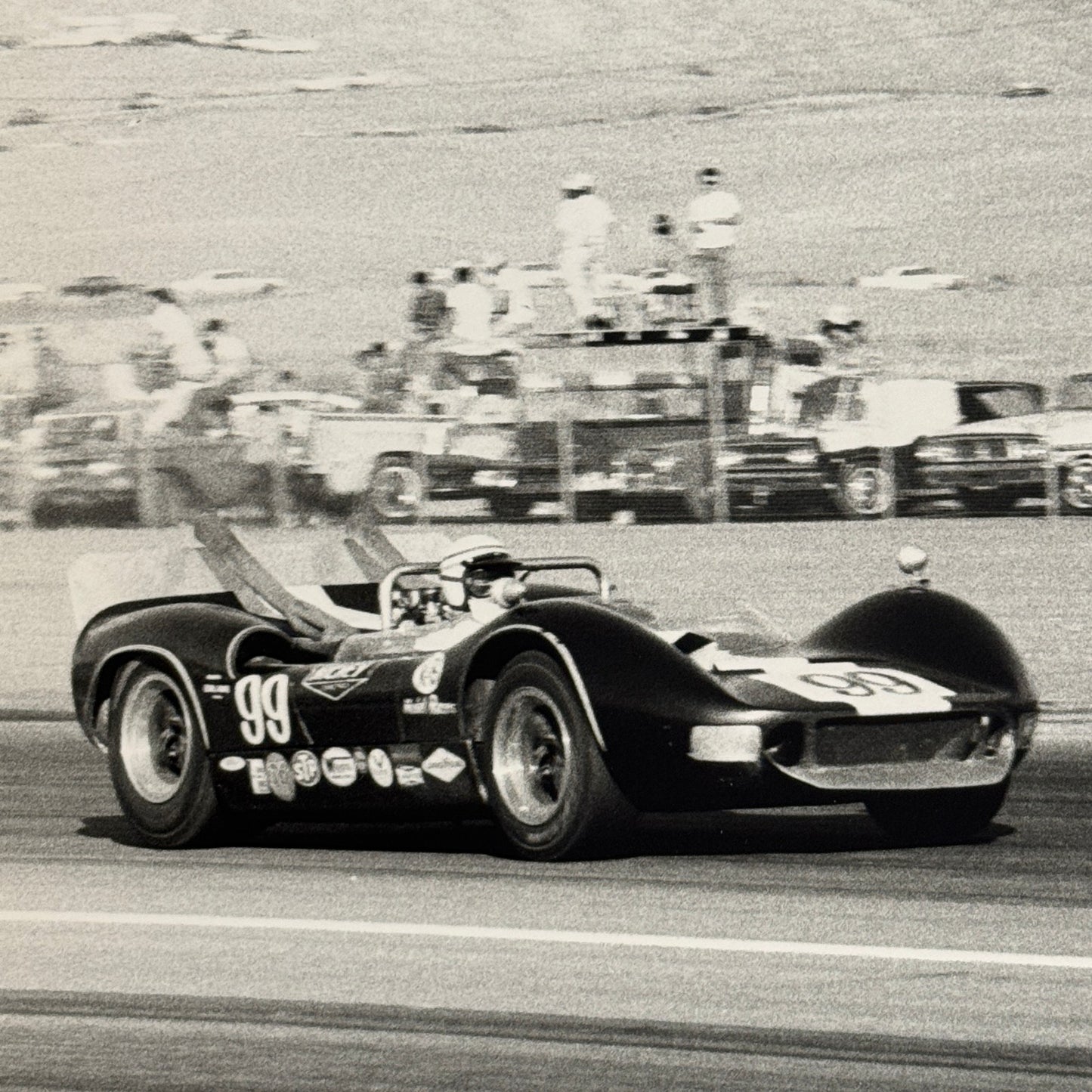 Vintage Racing Photo Lola T70 Car Motorsport Can Am CanAM MODERN PRINT