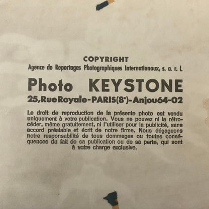 Circus Acrobat Bicycle Balancing Act Asian Photograph Keystone Photo Vintage