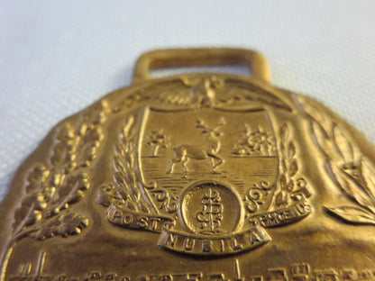 1908 Bulkeley Bridge Hartford County Connecticut Commemerative Medal Badge 