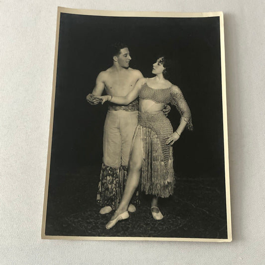 Vintage Circus Photo Acrobat Dancer Performer Berlin Germany Photograph