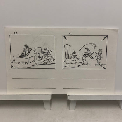 ANIMANIACS Animation Storyboard Illustration Drawing Sketch Wakko Yakko Dot