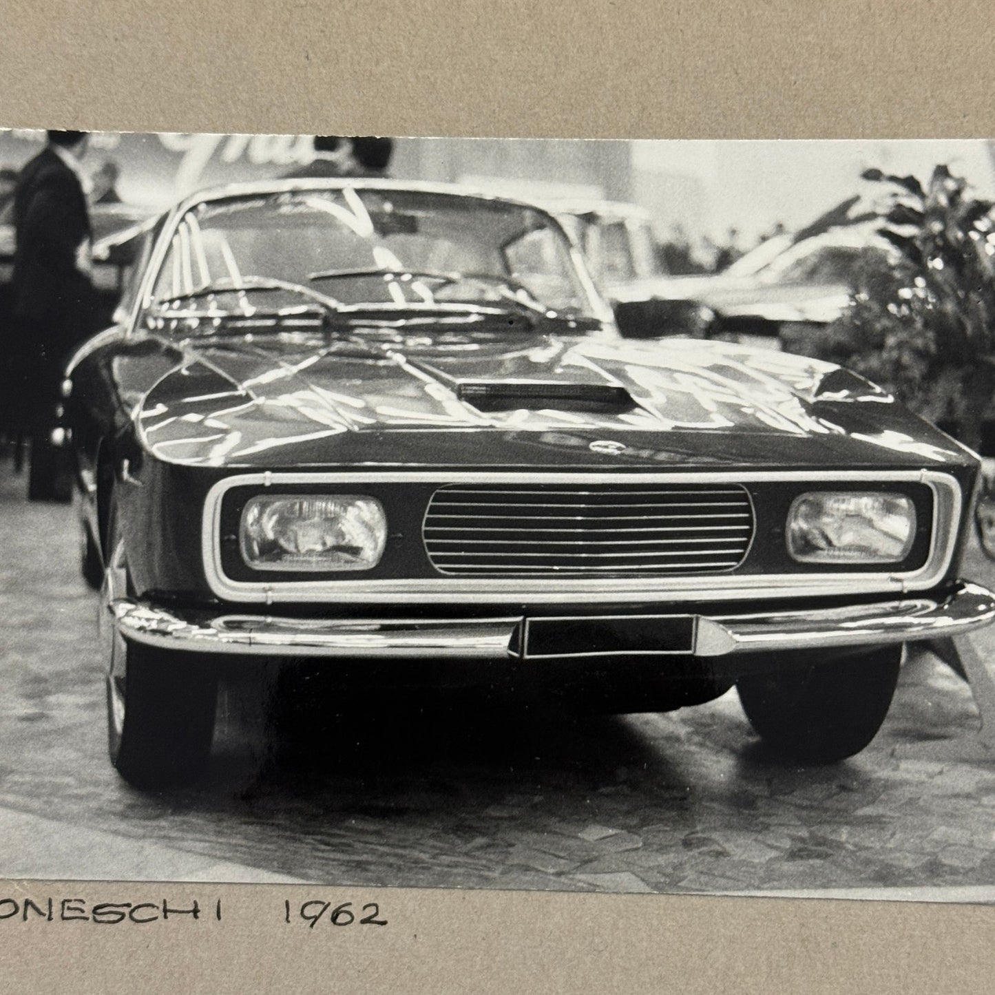 1962 Carozzeria Coachbuilder Coupe Concept Car Vintage Photograph Alfa Romeo