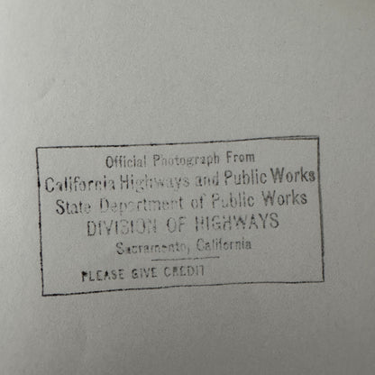 State of California Highway Lighting Vintage Urban Planning Photo Photograph Lot