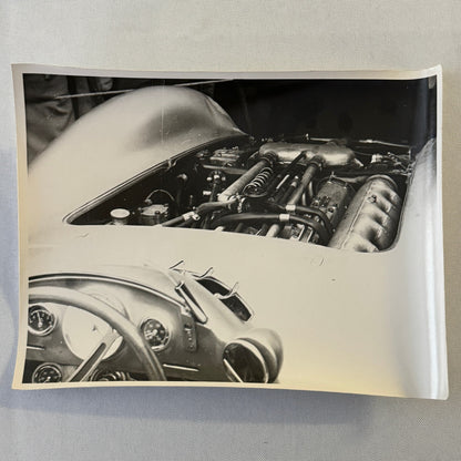Vintage Racing Photo Photograph 1954 British Grand Prix Mercedes Benz W196 Car