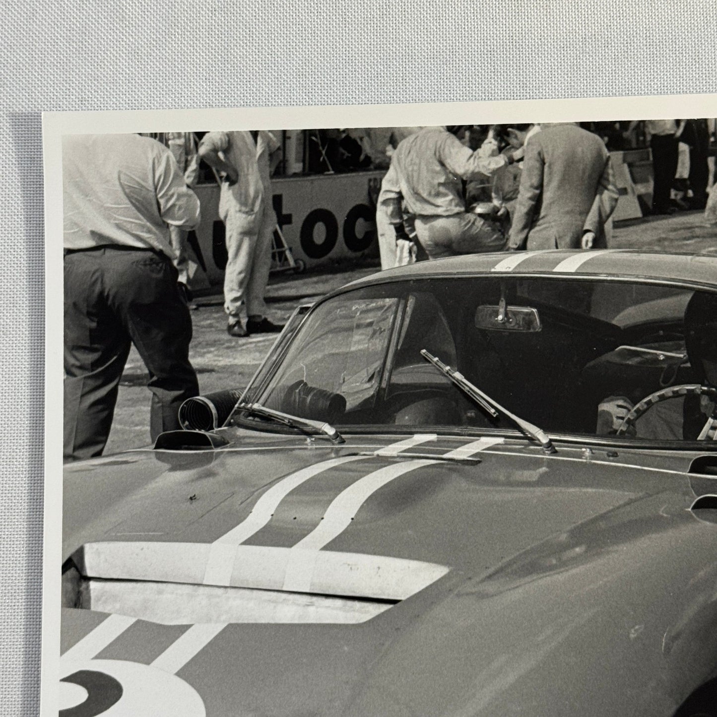 Vintage Racing Photo Photograph Dan Gurney Goodwood Cobra Daytona Modern Print