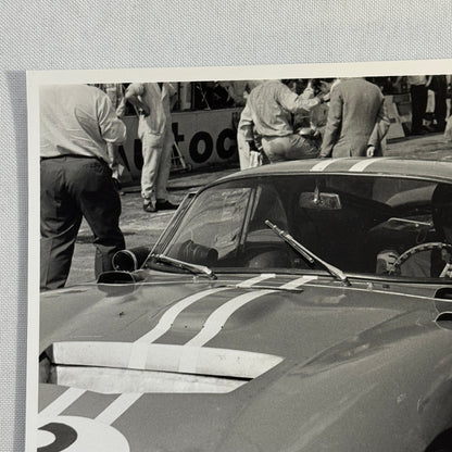 Vintage Racing Photo Photograph Dan Gurney Goodwood Cobra Daytona Modern Print