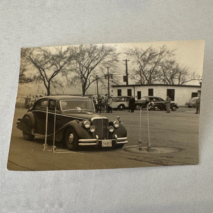 Vintage Jaguar Mark V Car Photo Photograph Print