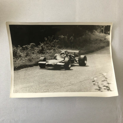 Vintage Racing Car Driver Photo Photograph Print 