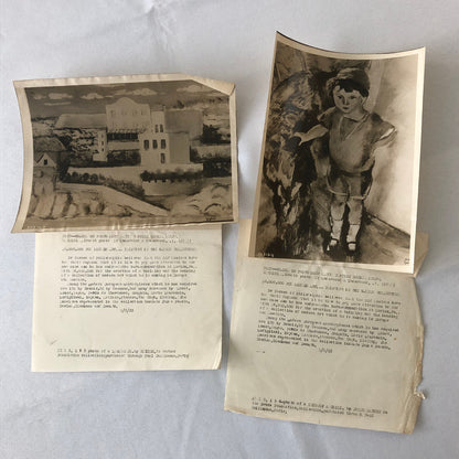 Press Photo Photograph Art Painting Collection Hayden Jules Pascin