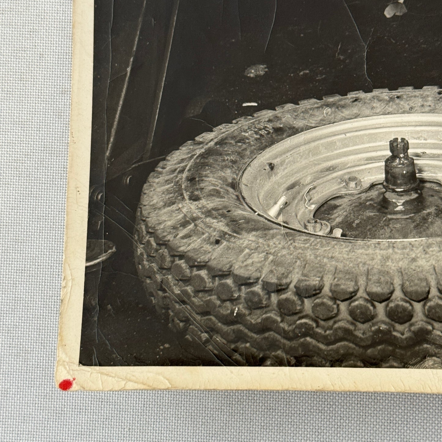 Vintage Stock Car Racing Car Driver Photo Photograph Mechanic