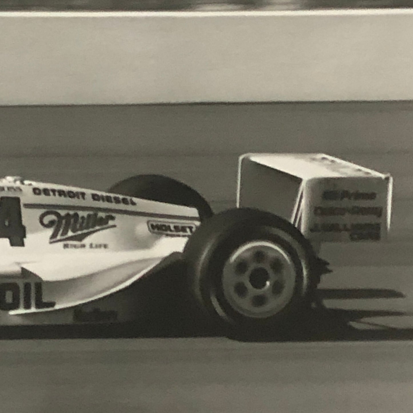 Vintage Indy Indianapolis Racing Photo Photograph Rick Mears 1989