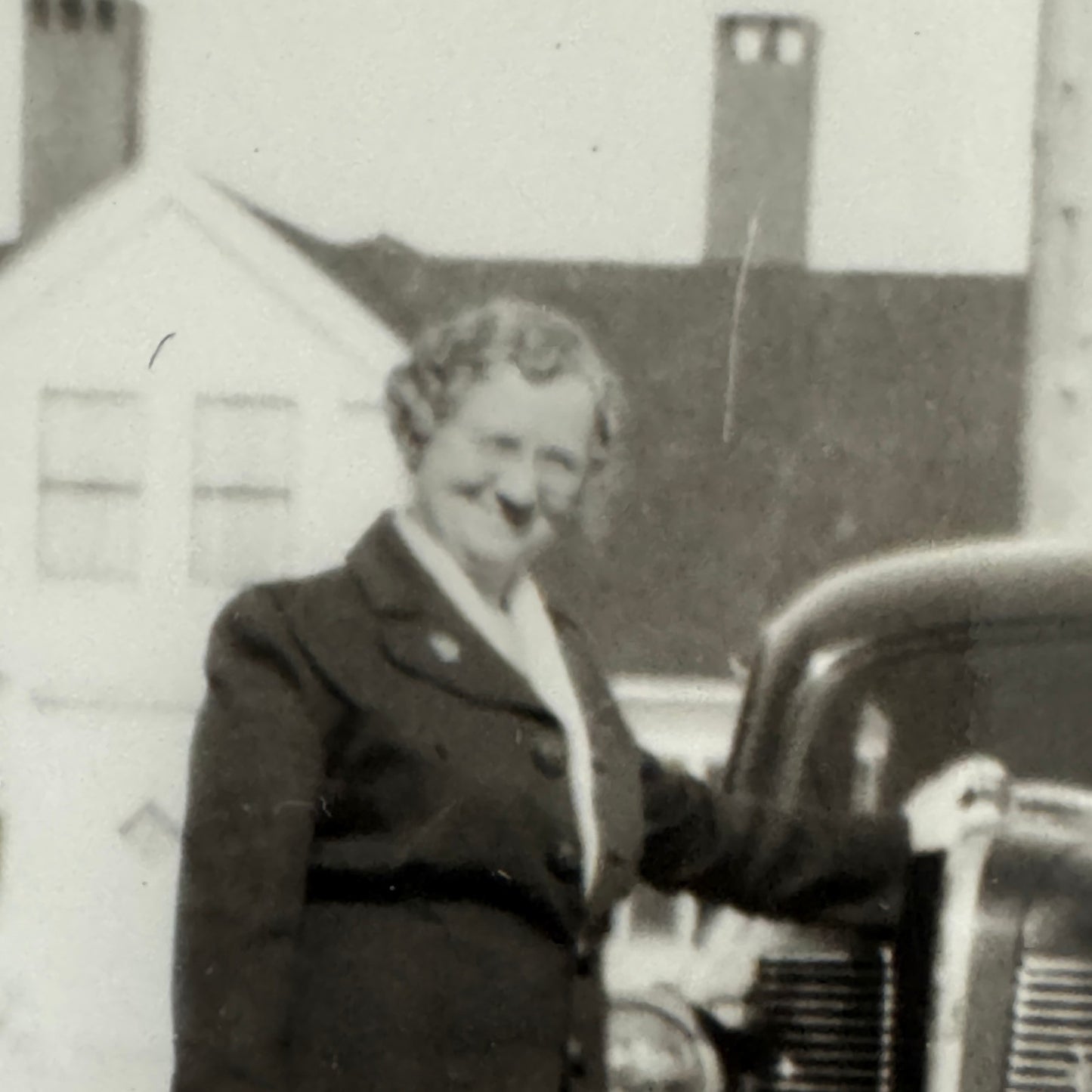 Vintage Car Automobile Photo Photograph Print Women with Vehicles