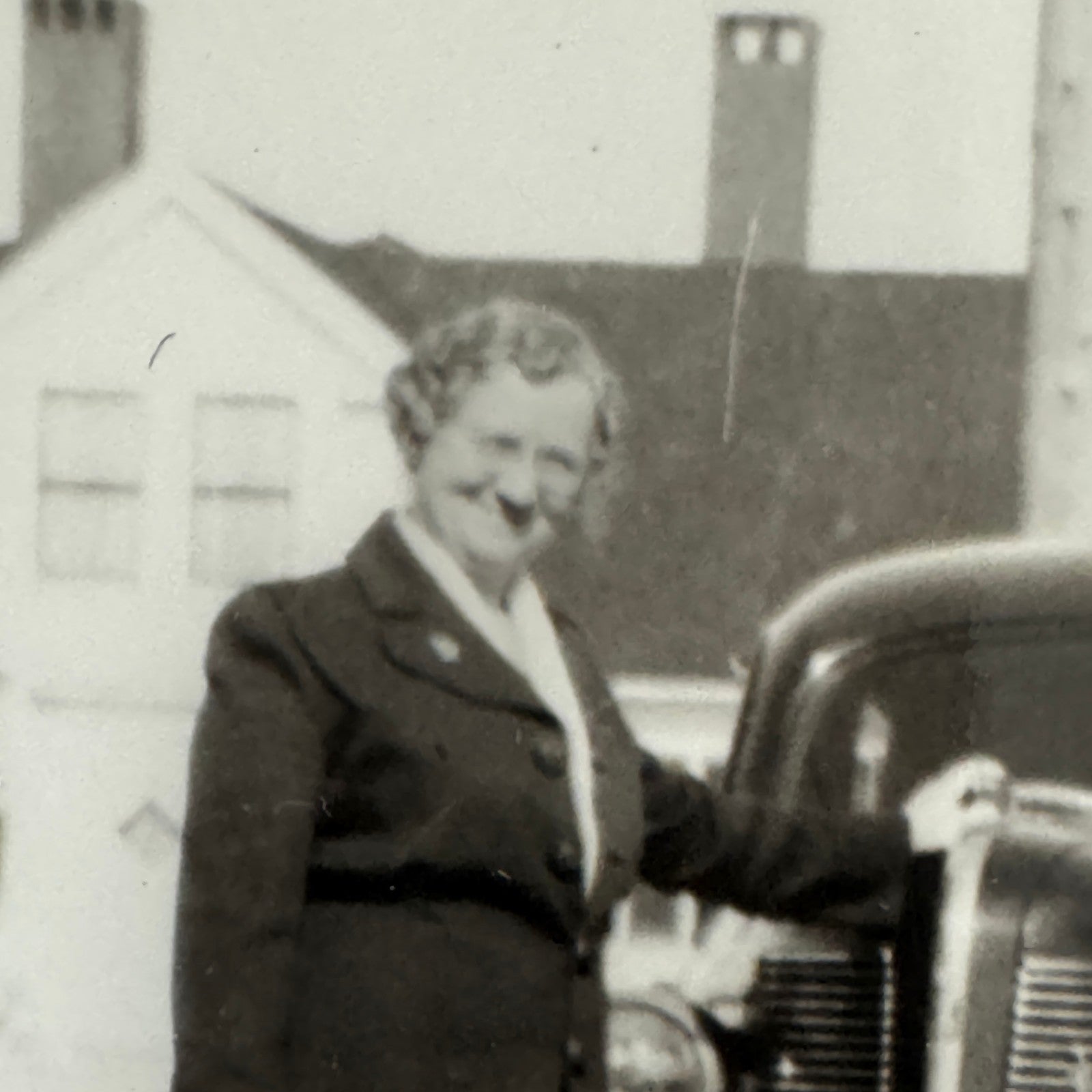 Vintage Car Automobile Photo Photograph Print Women with Vehicles