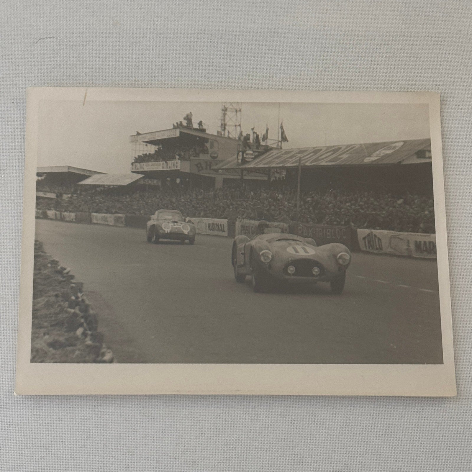 Vintage LeMans Racing Photo Photograph Print Motorsports Cars