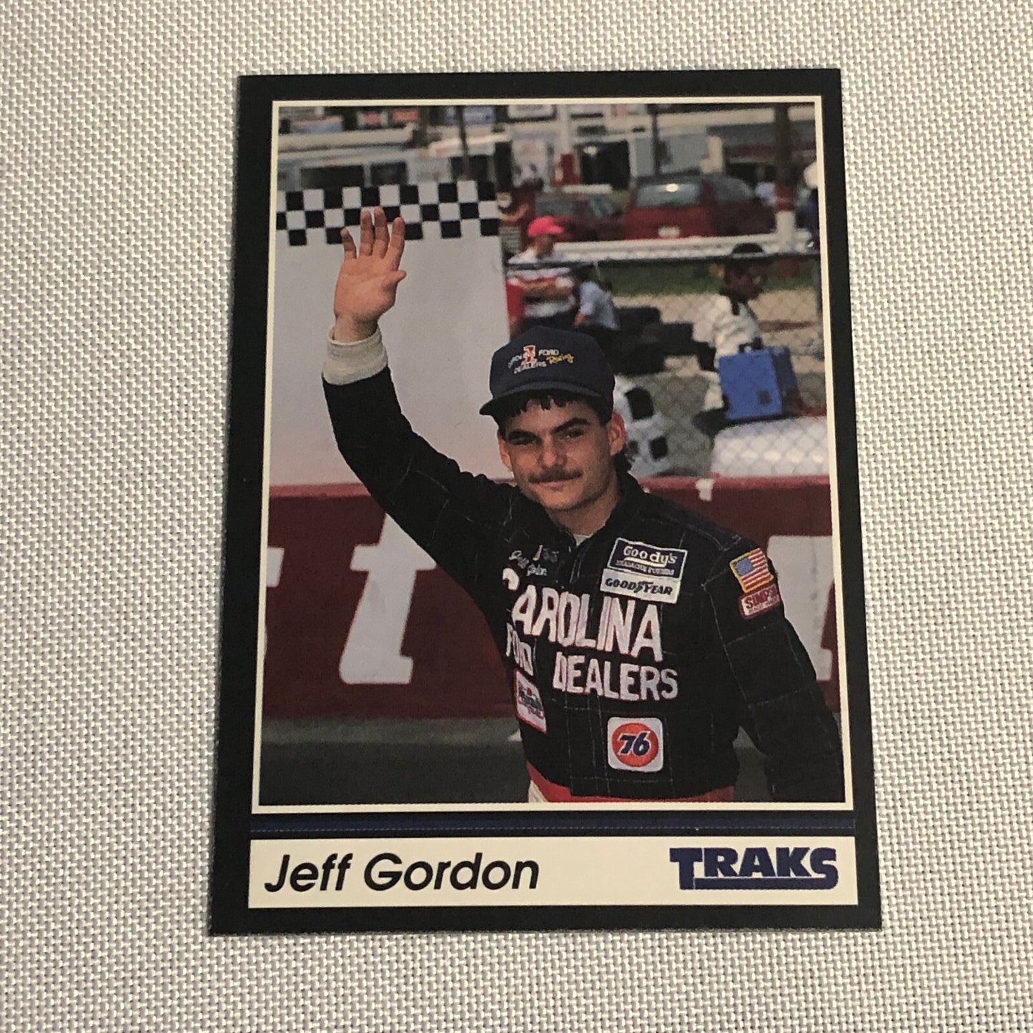 1991 Traks Jeff Gordon Rookie Card RC #1