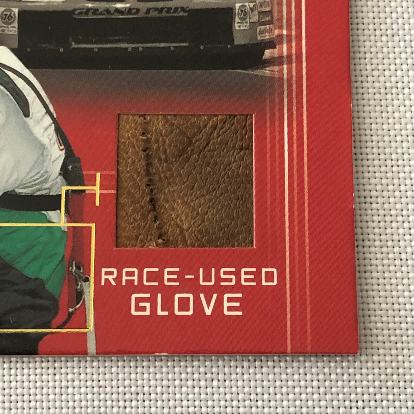 2002 Press Pass Double Burner Bobby Labonte Relic Card /100 Nascar Racing