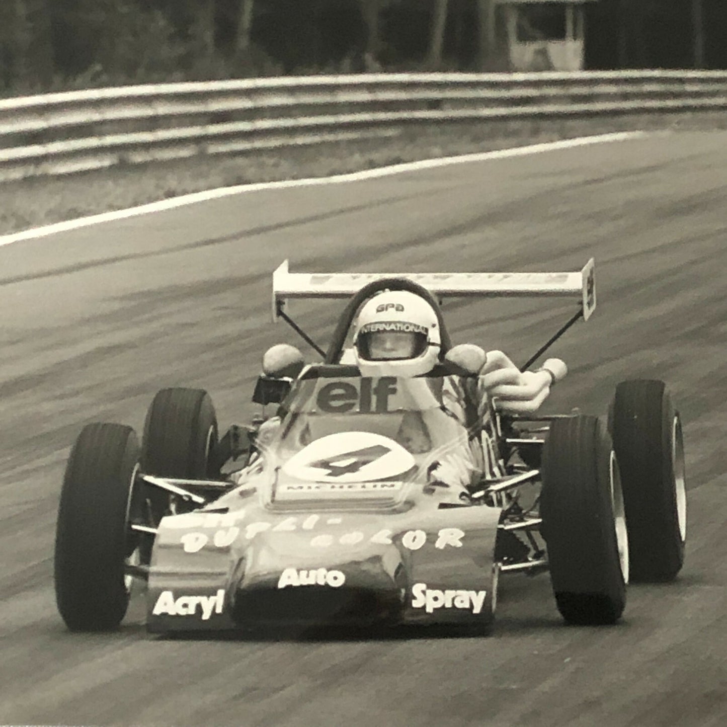 Vintage 1975 Formula 2 F2 Racing Photo Photograph Rouen Grand Prix Cars