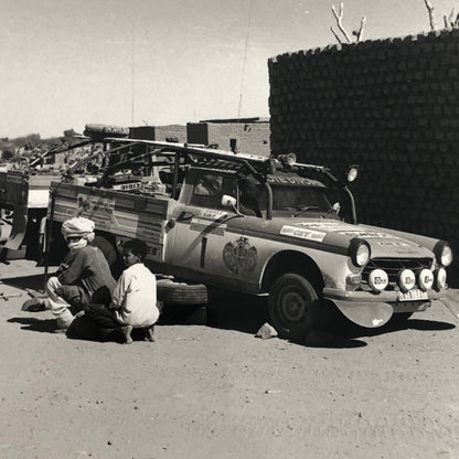 1980 Transafrica Rally Rallye Photo Photograph DPPI Car Africa