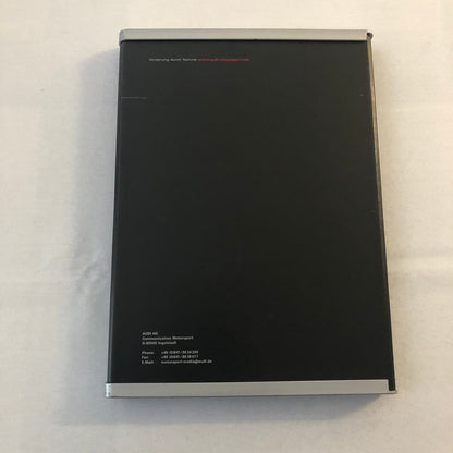 2006 Audi R10 24 Hours of LeMans Racing Car Press Kit Brochure Photo CD