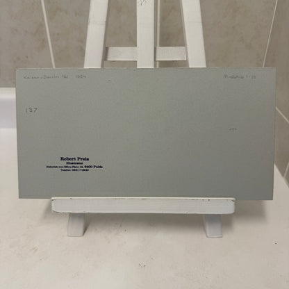 1954 Kaiser Darrin 161 Roadster Automobile Illustration Art Drawing Hand Drawn