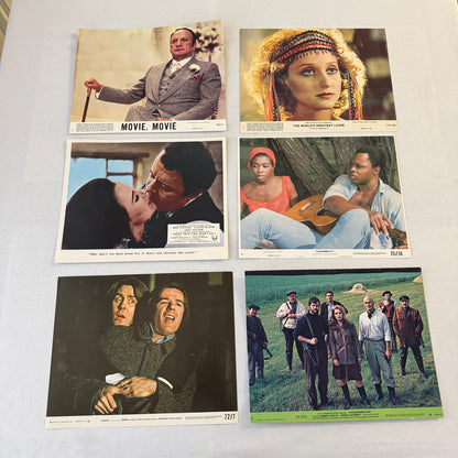 Vintage Movie Lobby Card Mini Poster HUGE Lot 60+ 1950s to 1980s