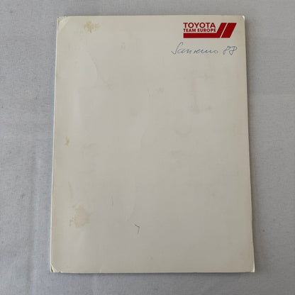 1988 Toyota Celica Rally Rallye Racing Press Kit Motorsport Race Photos Photo