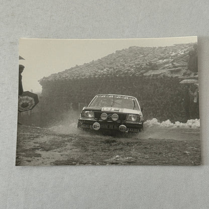 1980 Rallye Monte Carlo Press Photo Photograph DPPI Opel Ascona Car