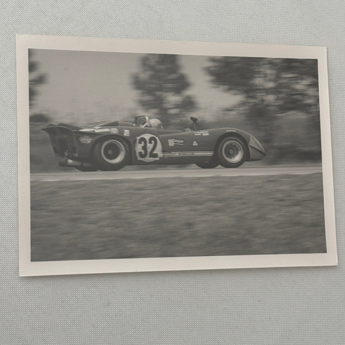 Vintage Racing Photo Photograph 1970 Sebring