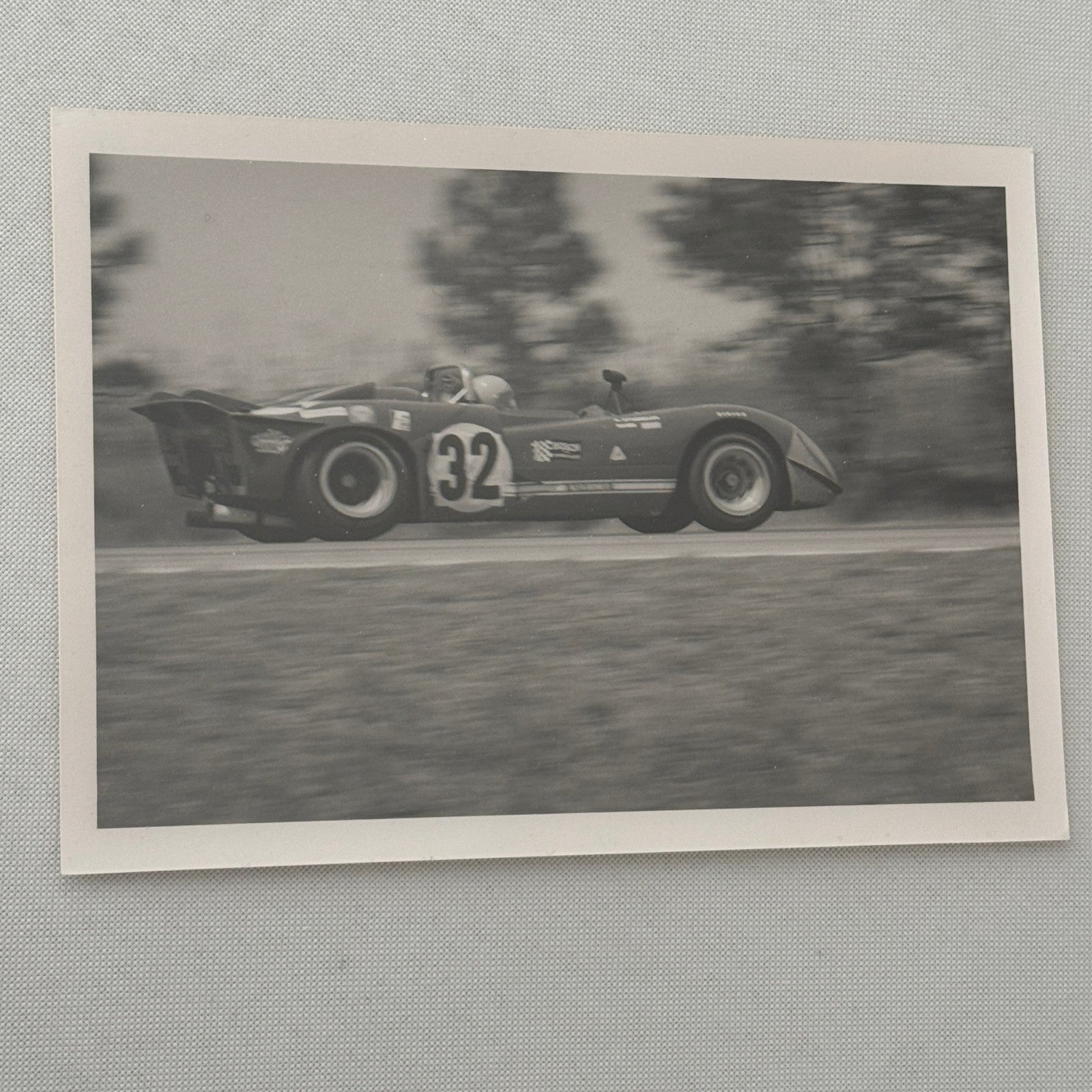 Vintage Racing Photo Photograph 1970 Sebring
