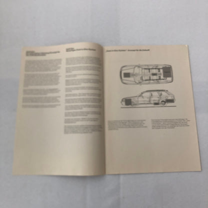 Audi Duo Station Wagon Concept Car Prototype Press Kit Brochure Photos GERMAN