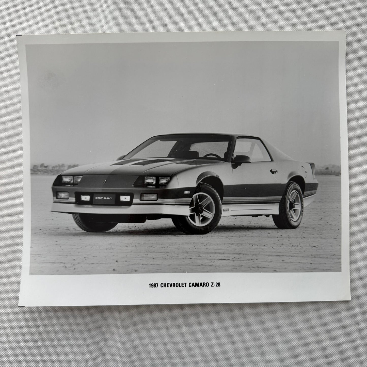 1987 Chevrolet Camaro Z28 Factory Press Publicity Photo Photograph Chevy Z-28