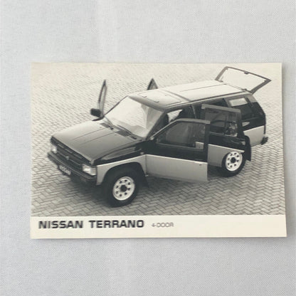 Nissan Terrano SUV Factory Press Photo Photograph Lot of 5
