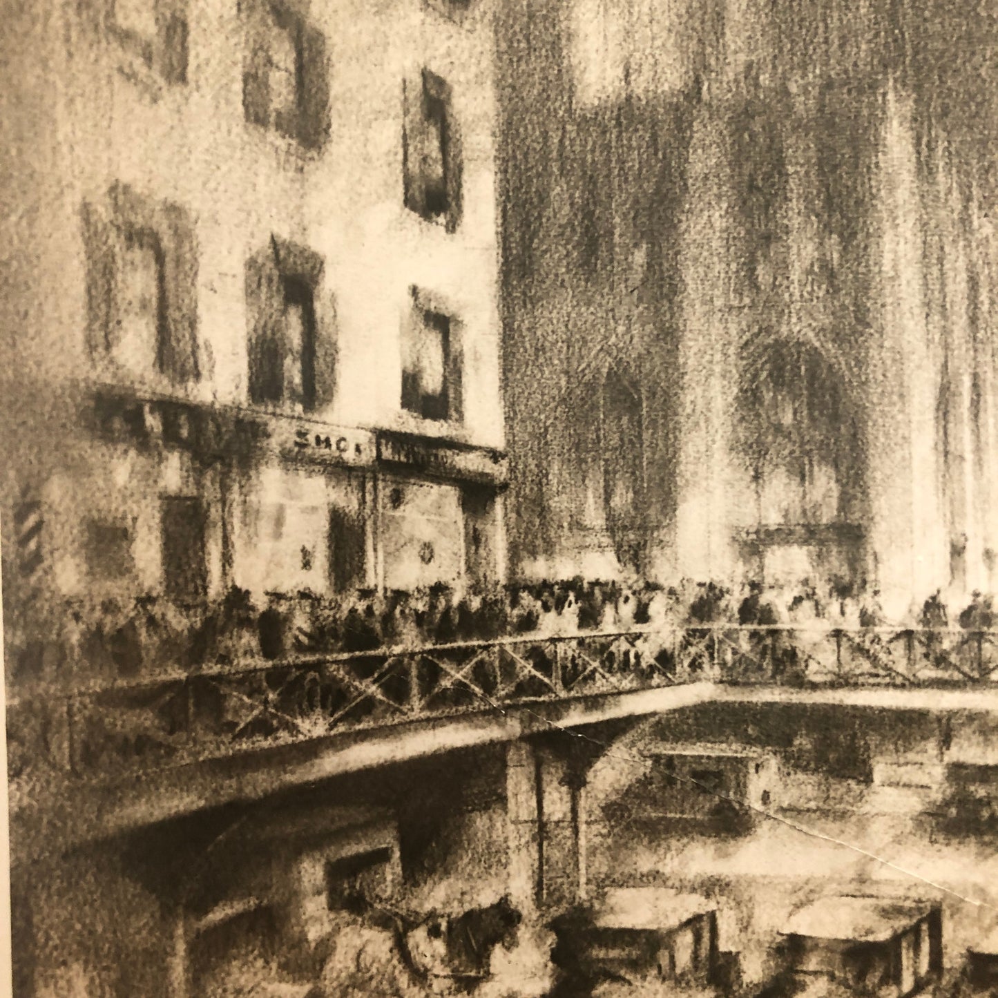 Press Photo Photograph New York City Planning Architect Sketch Proposal 1920s