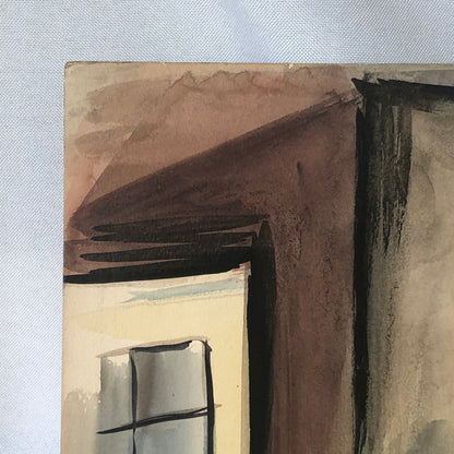 Vintage Painting Arthur E Sudler Woman on Chair Original Art Artwork