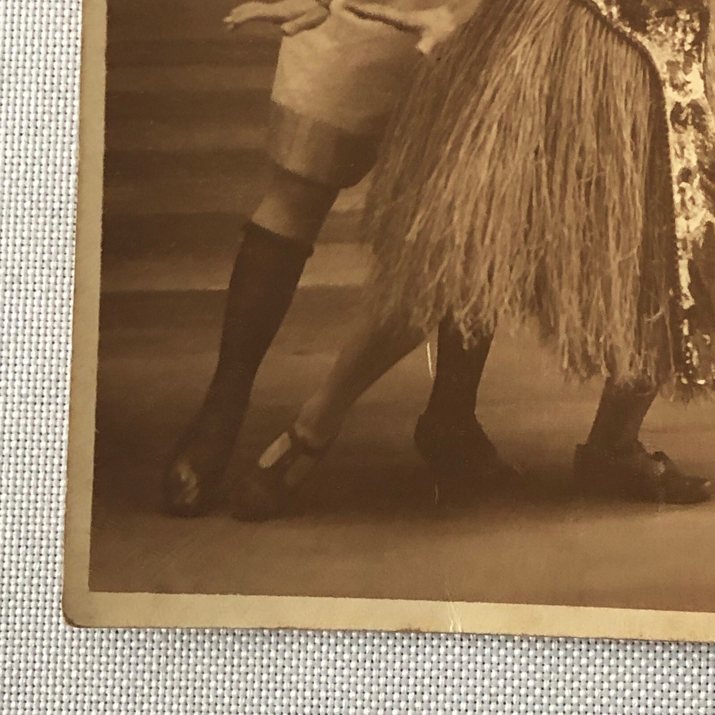 Dancers or Circus Performer Real Photo Postcard Post Card RPPC Vintage