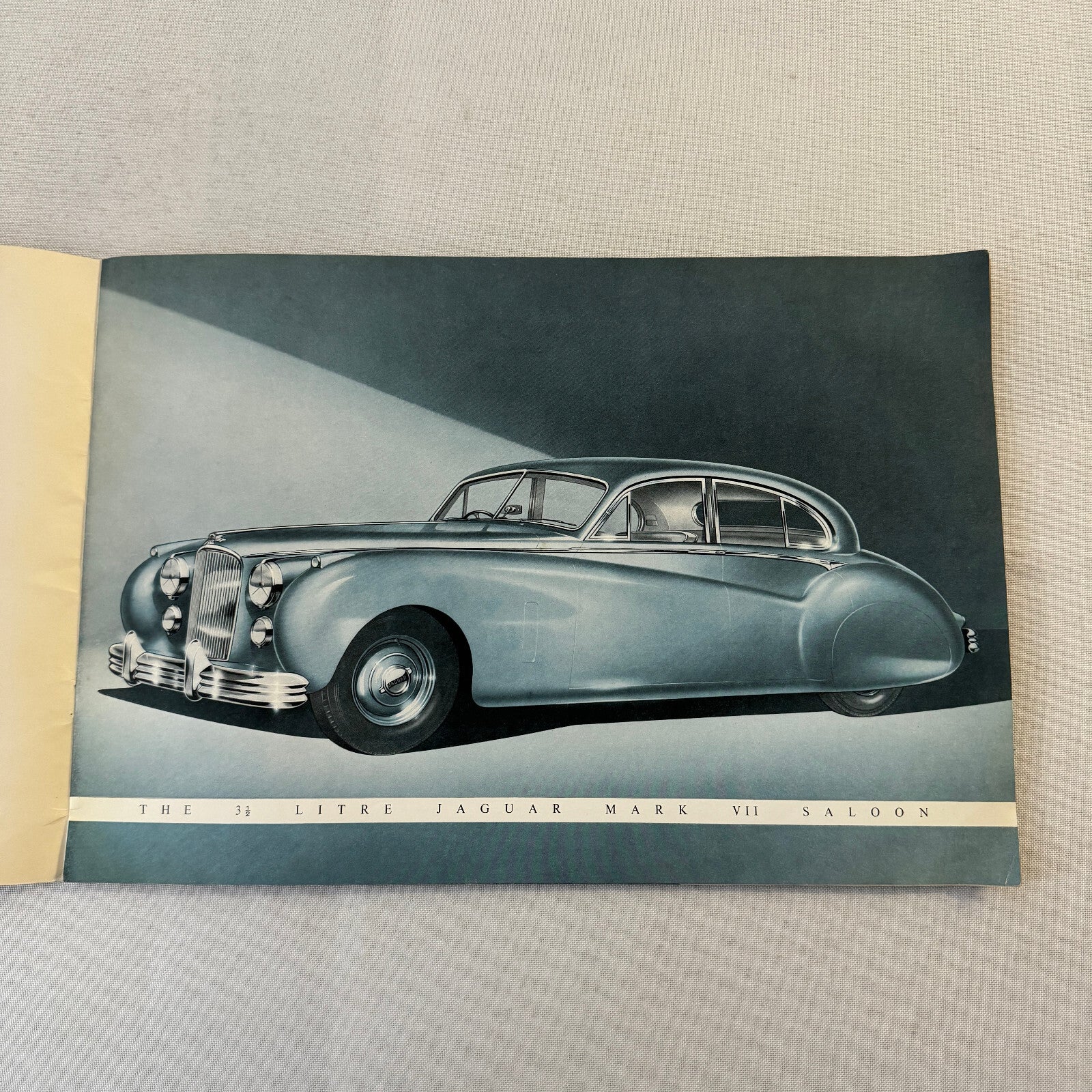 Jaguar Mark VII Saloon Car Sales Brochure Catalog XK120 XK 120 Engine