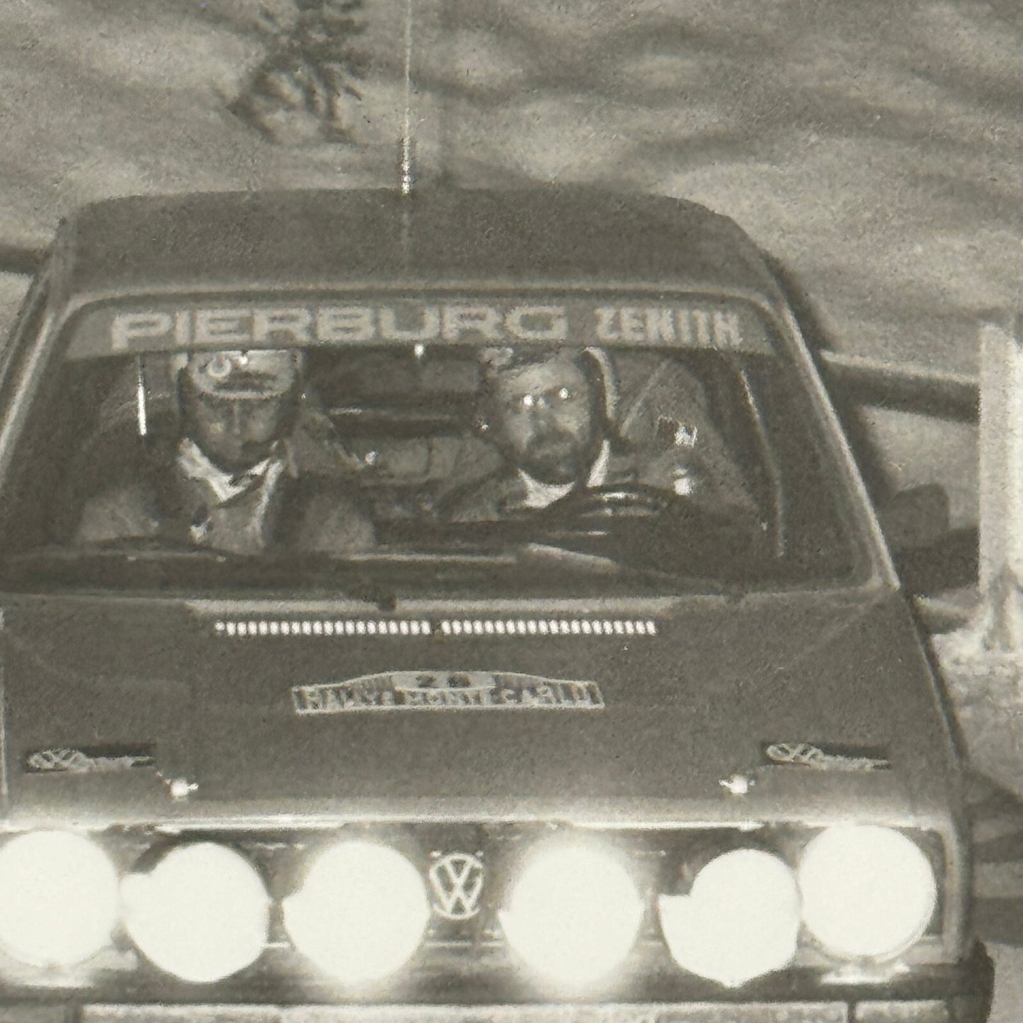 1980 Rallye Monte Carlo Press Photo Photograph DPPI Volkswagen VW Golf GTi