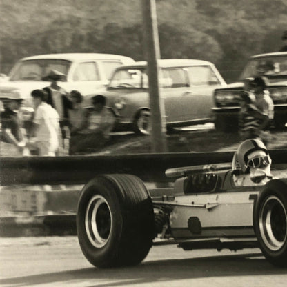 Vintage Racing Car Photo Photograph Print - Peter Macrow McLaren Car 