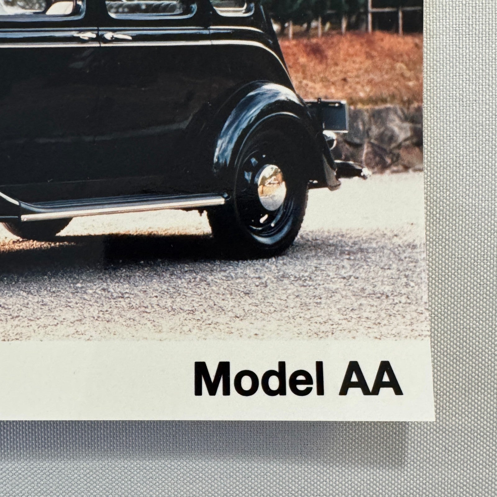 Toyota Model AA Vintage Car Factory Press Photo Photograph Print