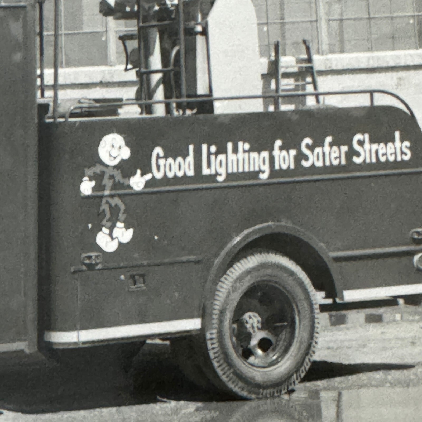 1951 Ford Electrical Service Truck Photo Photograph Reddy Kilowatt