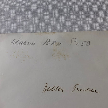 Vintage Racing Photo Photograph BRM P153 Car