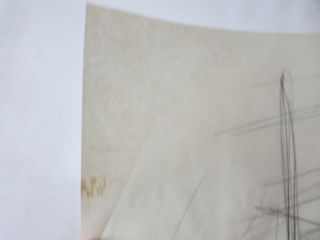 Porsche 935 Kremer Racing Design Sketch Drawing Art NOTTRODT Vintage