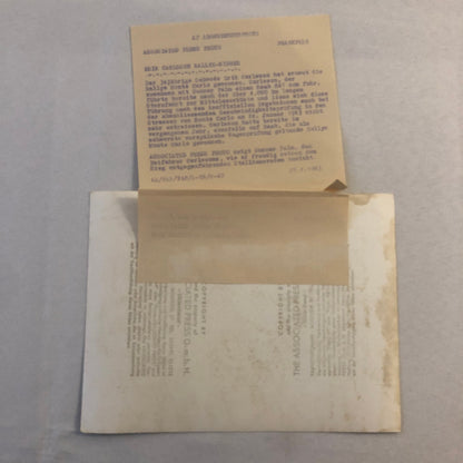 Vintage 1963 Saab Erik Carlsson Rallye Monte Carlo Rally Press Photo Photograph 