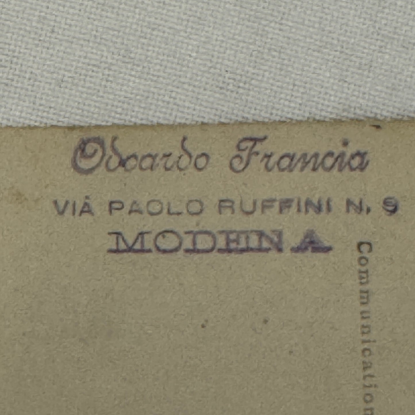 Carrozzeria Orlandi Car Automobile Photo Postcard Post Card RPPC A Orlandi