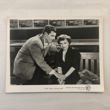 The Lady Gambles Movie Promotional Press Photo Photograph Barbara Stanwyck +