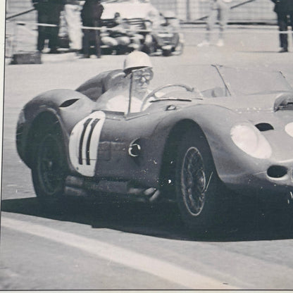 Ferrari 250 Testarossa Paul Frere 1960 24 Hours of LeMans Racing Photo Modern