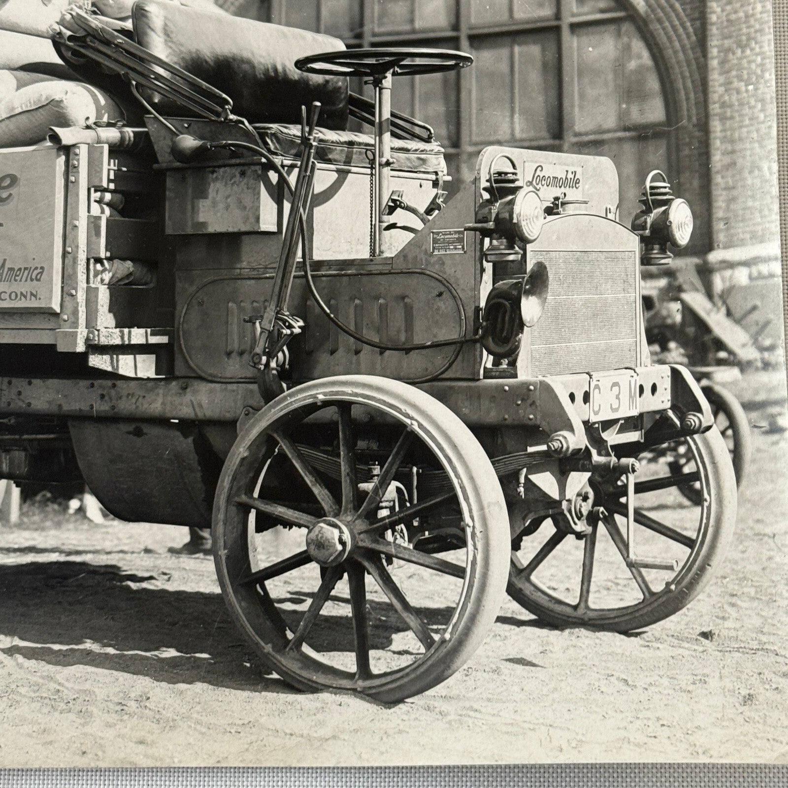 Locomobile Five Ton Truck Vintage Photo Photograph