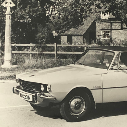 Vintage Rover 3500 Factory Press Photo Photograph Print