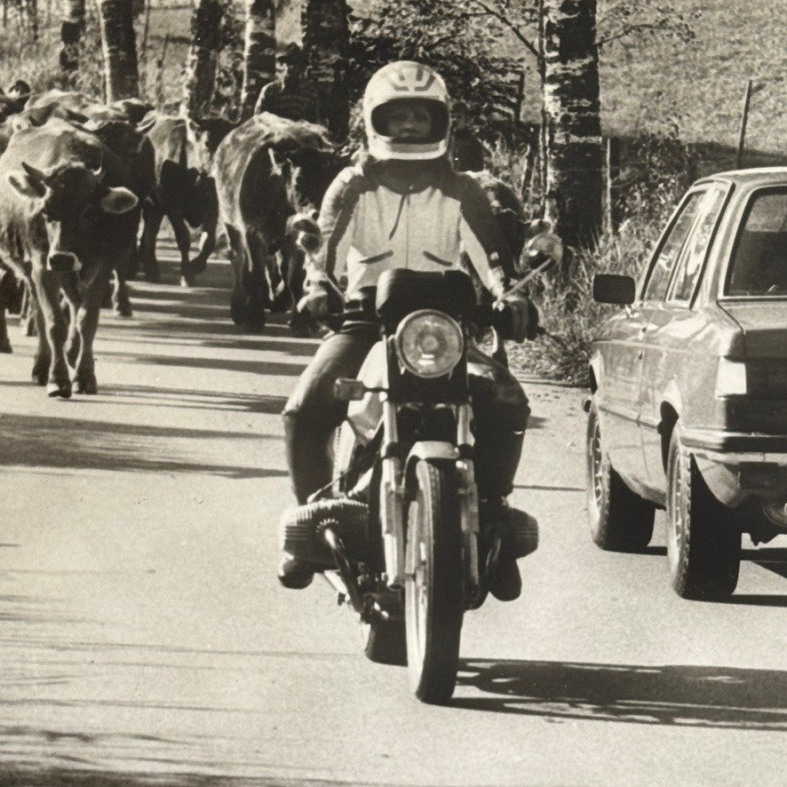 BMW R45 and R65 Motorcycle Bike Factory Press Photo Photograph Print Germany